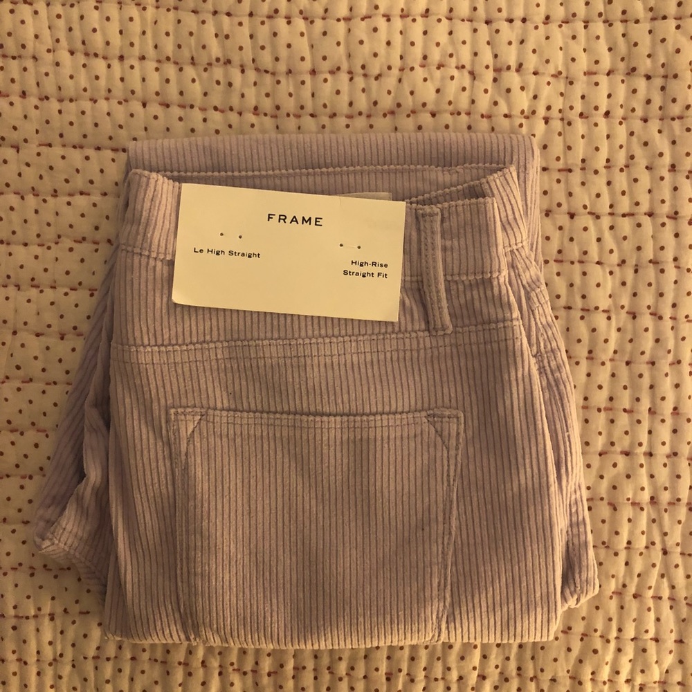 Frame Wide Cords- Lilac